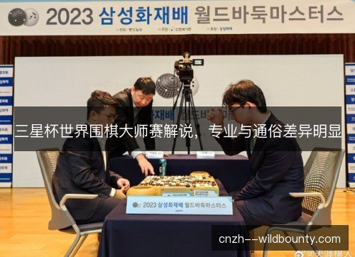 三星杯世界围棋大师赛解说，专业与通俗差异明显